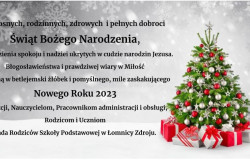 Życzenia od Rady Rodzic&oacute;w
